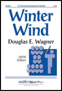 Winter Wind SATB choral sheet music cover